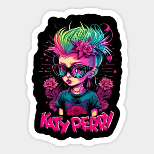 Perry Rock Girl Sticker